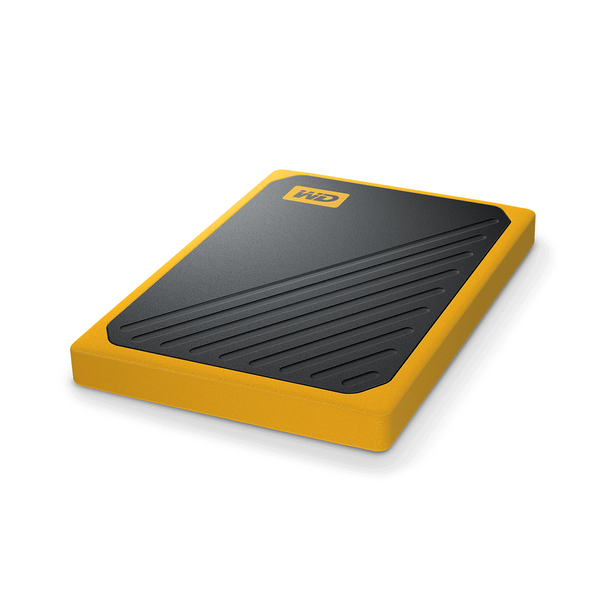 WD My Passport Go SSD 2TB Black w/ Yellow trim