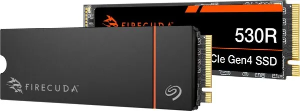 Seagate FireCuda 530R 1 TB, NVMe PCIe 4.0 M.2 Heatsink - SSD
