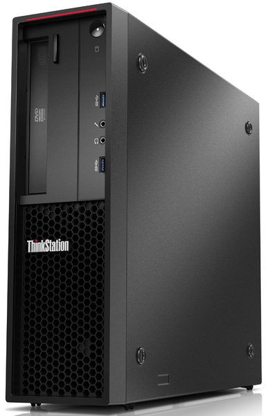 Lenovo ThinkStation P320 30BK - SFF - 1 x Xeon E3-1245V6 / 3.7 GHz - RAM 8 Gt - SSD 256 Gt - TCG Opal Encryption - DVD-kirjoitin - HD Graphics P630 - GigE - Win