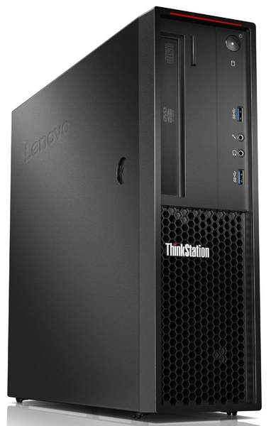 Lenovo ThinkStation P320 30BK - SFF - 1 x Xeon E3-1245V6 / 3.7 GHz - RAM 8 Gt - SSD 256 Gt - TCG Opal Encryption - DVD-kirjoitin - HD Graphics P630 - GigE - Win