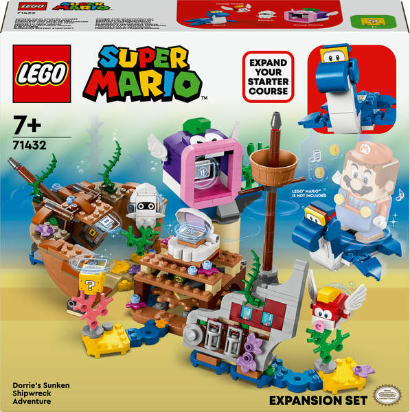 LEGO Super Mario Dorrie und das versunkene Schiff  Erweiterungsset 71432