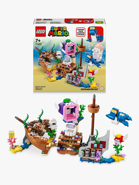 LEGO Super Mario Dorrie und das versunkene Schiff  Erweiterungsset 71432