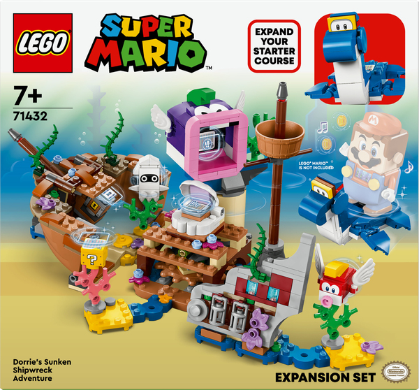 LEGO Super Mario Dorrie und das versunkene Schiff  Erweiterungsset 71432