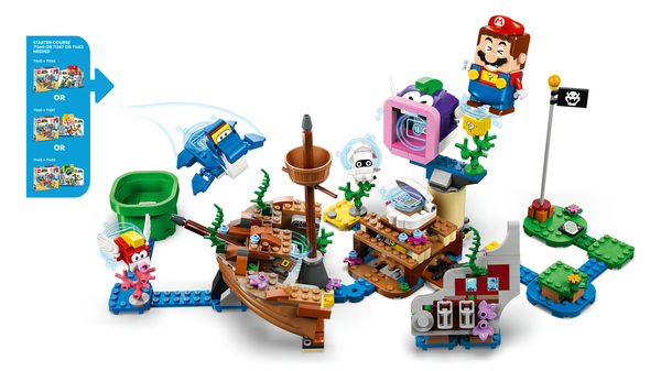LEGO Super Mario Dorrie und das versunkene Schiff  Erweiterungsset 71432