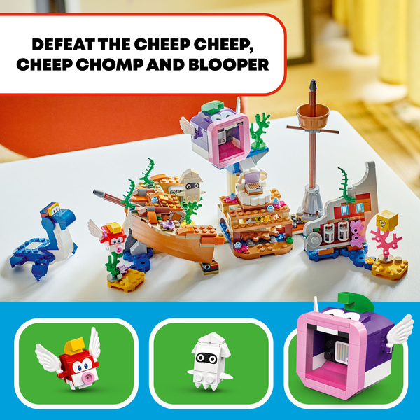LEGO Super Mario Dorrie und das versunkene Schiff  Erweiterungsset 71432