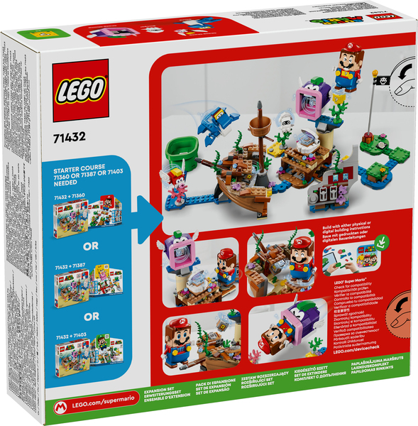 LEGO Super Mario Dorrie und das versunkene Schiff  Erweiterungsset 71432