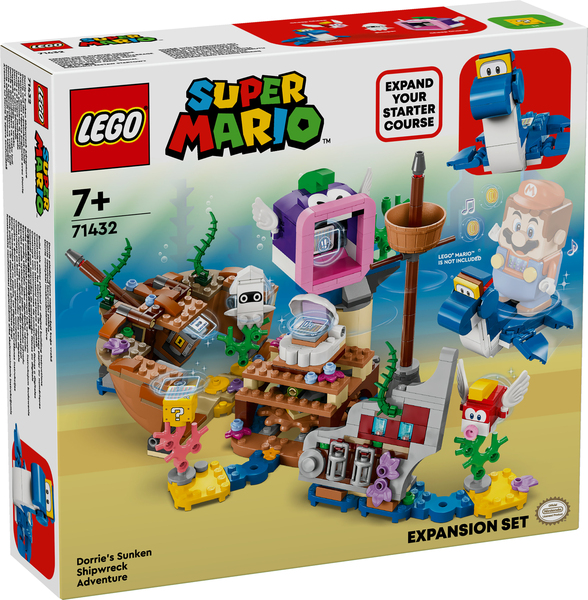 LEGO Super Mario Dorrie und das versunkene Schiff  Erweiterungsset 71432