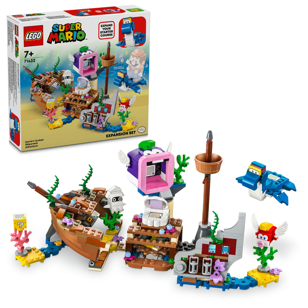 LEGO Super Mario Dorrie und das versunkene Schiff  Erweiterungsset 71432