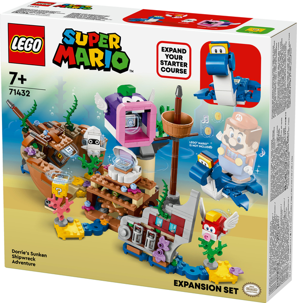 LEGO Super Mario Dorrie und das versunkene Schiff  Erweiterungsset 71432