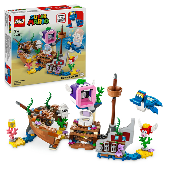 LEGO Super Mario Dorrie und das versunkene Schiff  Erweiterungsset 71432