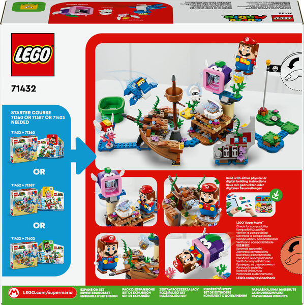 LEGO Super Mario Dorrie und das versunkene Schiff  Erweiterungsset 71432