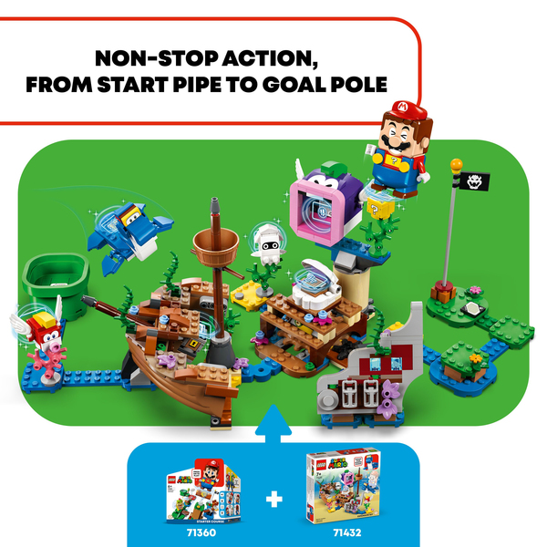 LEGO Super Mario Dorrie und das versunkene Schiff  Erweiterungsset 71432