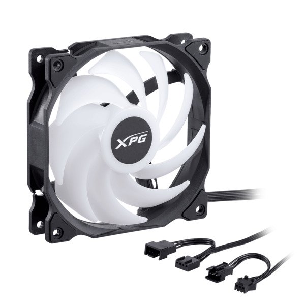 XPG VENTO 120 ARGB Computerkabinet Ventilator 12 cm Svart1 stk