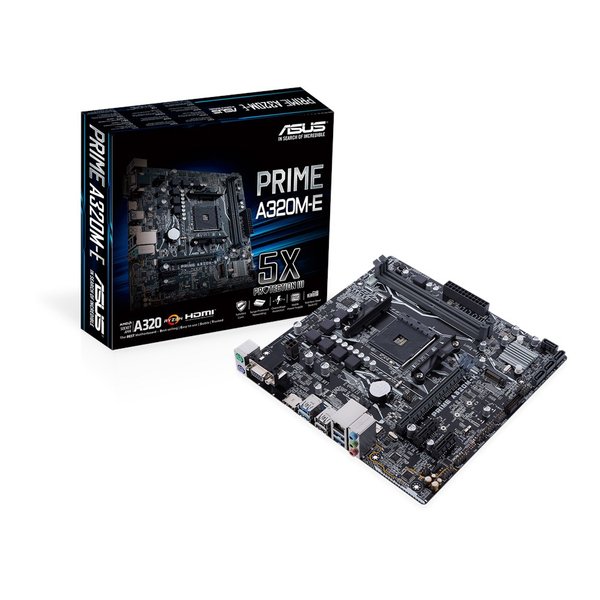 Asus Prime A320M-E mATX-emolevy