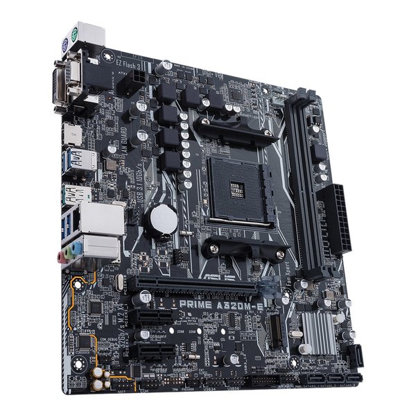 Asus Prime A320M-E mATX-emolevy