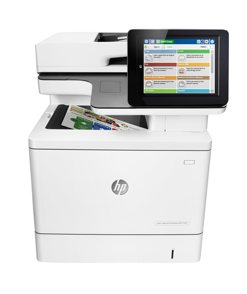 HP LaserJet M577dn Duplex, LAN, A4 - colour laser printer
