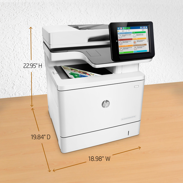 HP LaserJet M577dn Duplex, LAN, A4 - colour laser printer