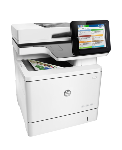 HP LaserJet M577dn Duplex, LAN, A4 - colour laser printer
