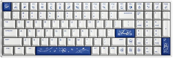 F97 Cosmic Traveller RGB Cherry Silent Red