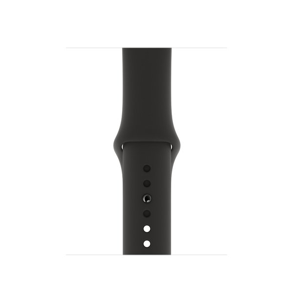 Apple Watch 40 mm sportband &ndash; svart &ndash; S/M och M/L