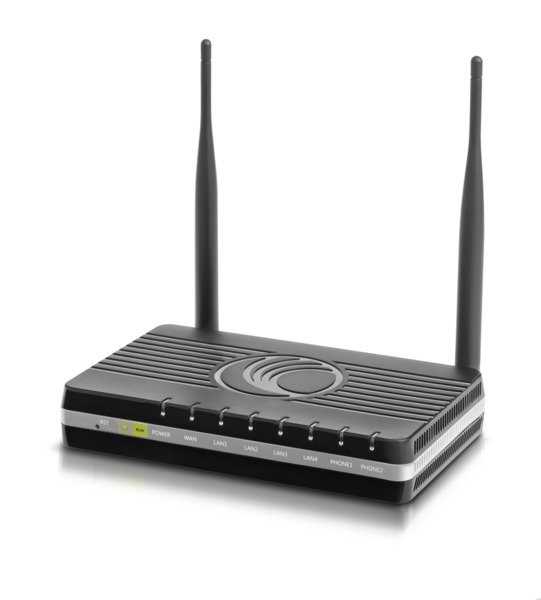 Cambium Networks cnPilot R200 Router, Wi-Fi 4, N300, Single-band, with ATA