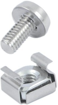 TOTEN M6 ruuvisarja (prikat+ruuvit+mutterit), 10-pakkaus