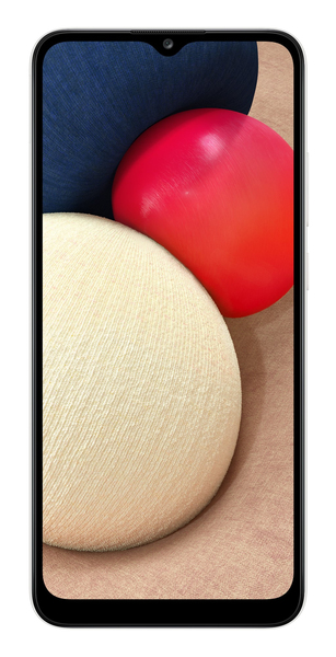 Samsung Galaxy A02s, 32 Gt -puhelin, valkoinen
