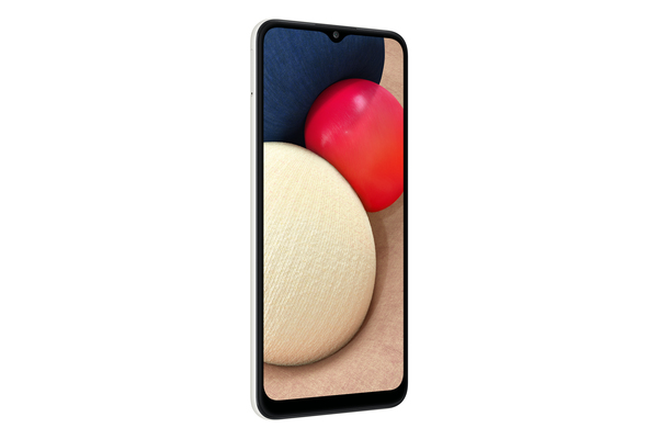 Samsung Galaxy A02s, 32 Gt -puhelin, valkoinen