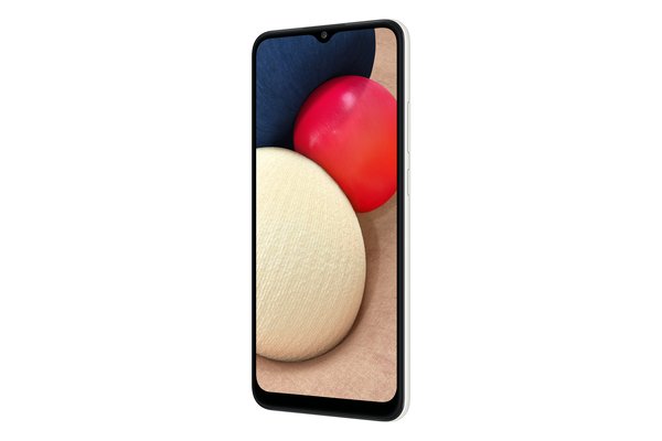 Samsung Galaxy A02s, 32 Gt -puhelin, valkoinen