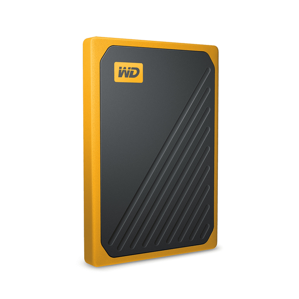WD My Passport Go SSD 2TB Black w/ Yellow trim