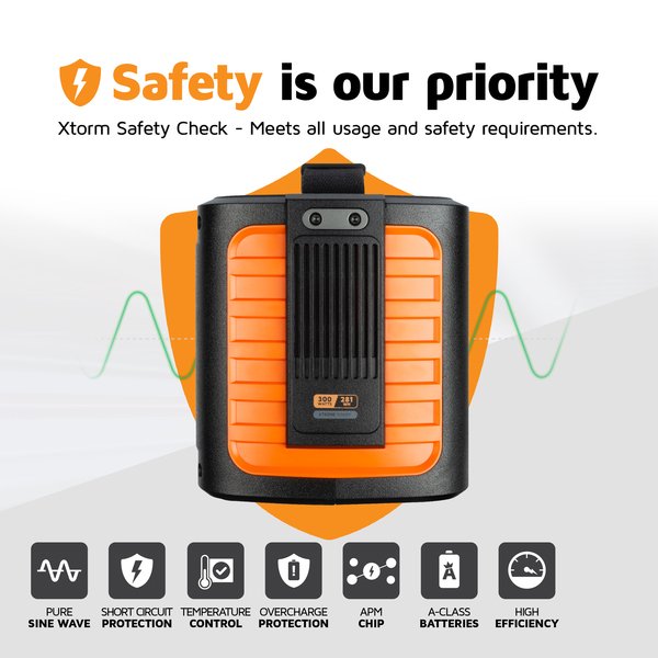 XTORM Power Station 78.000mAh 300W AC 230V/DC 12V