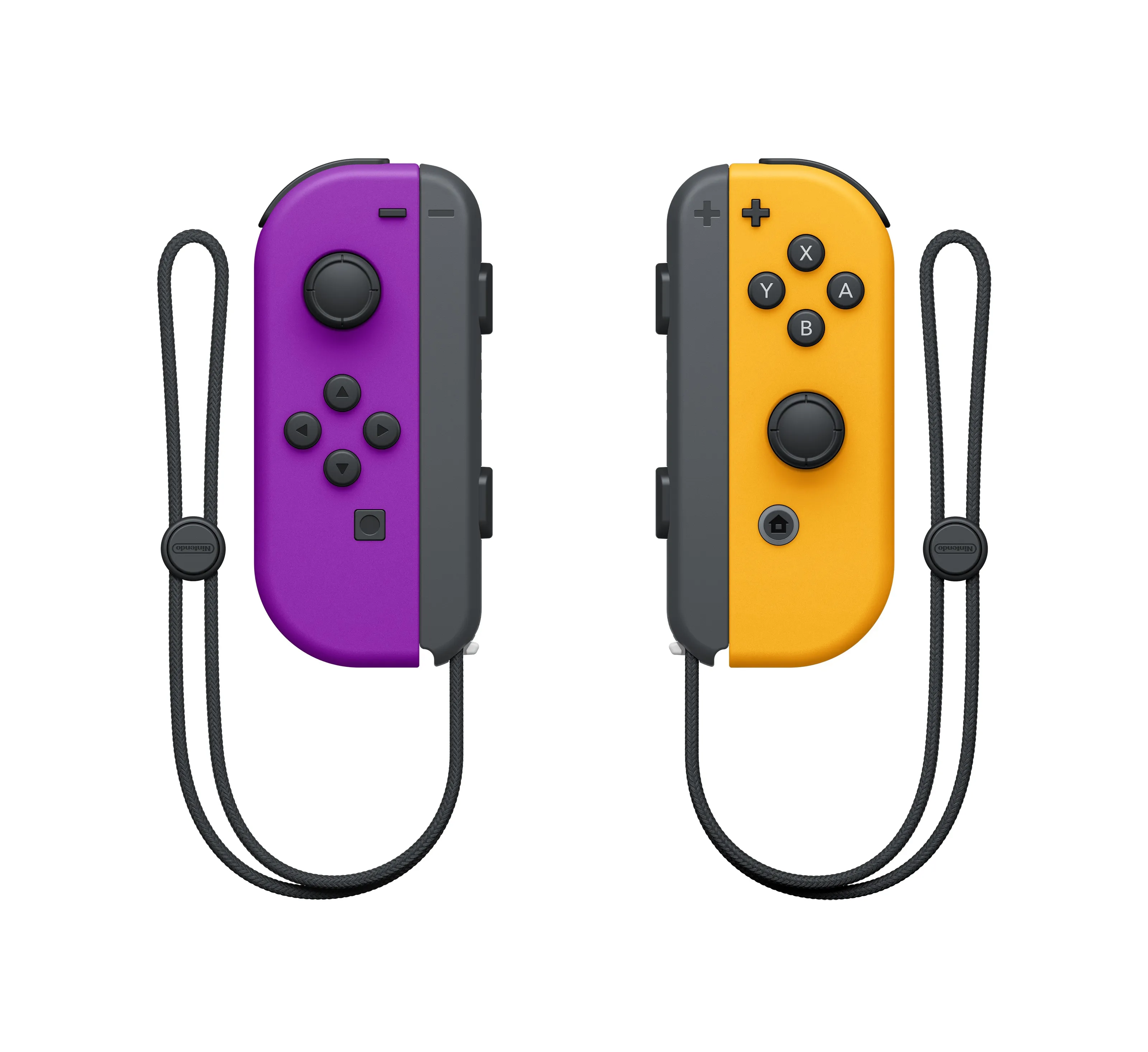 Nintendo Switch Joy-Con Pair Wireless Controller, Neon Purple, Neon Orange