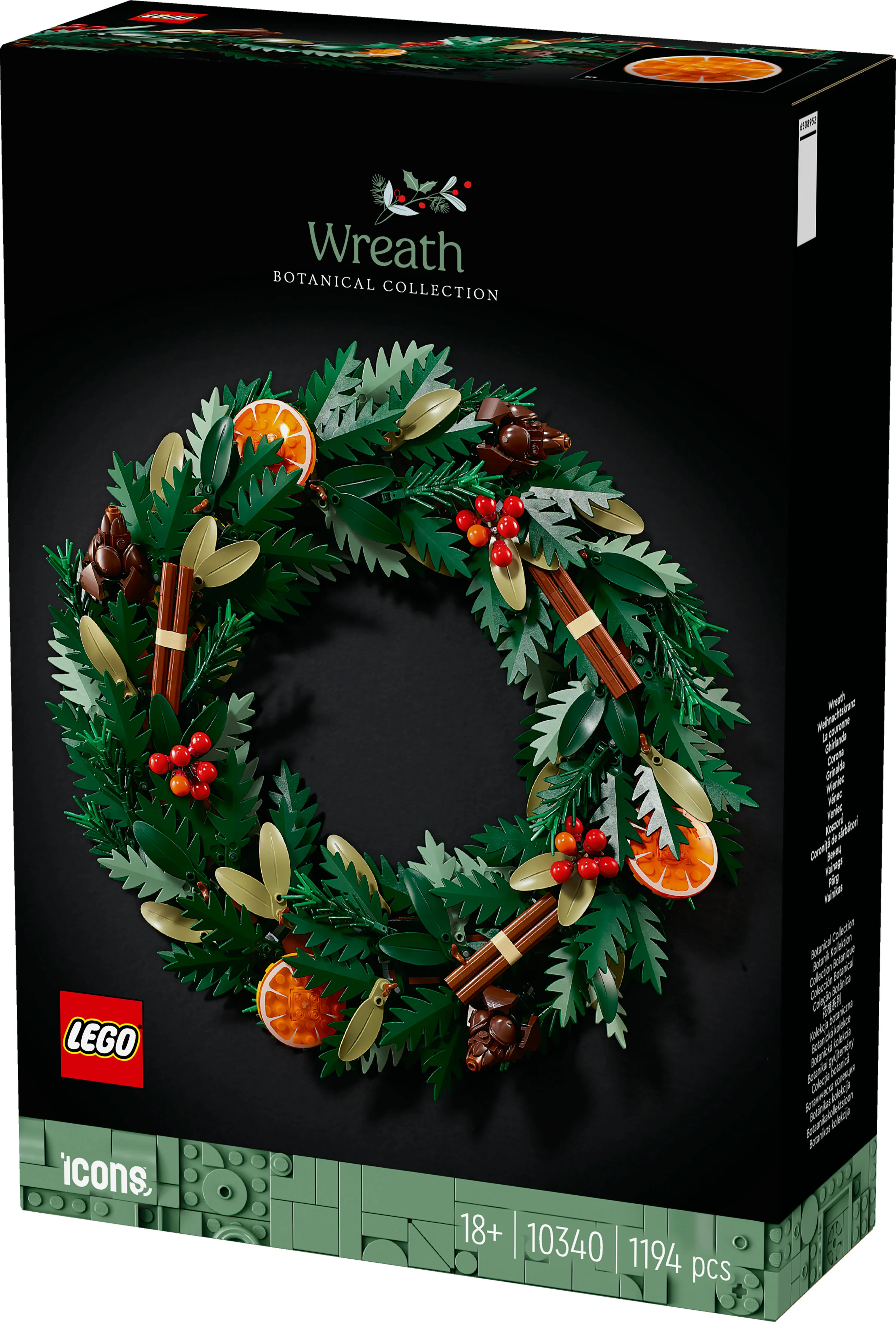 LEGO Icons Wreath 10340