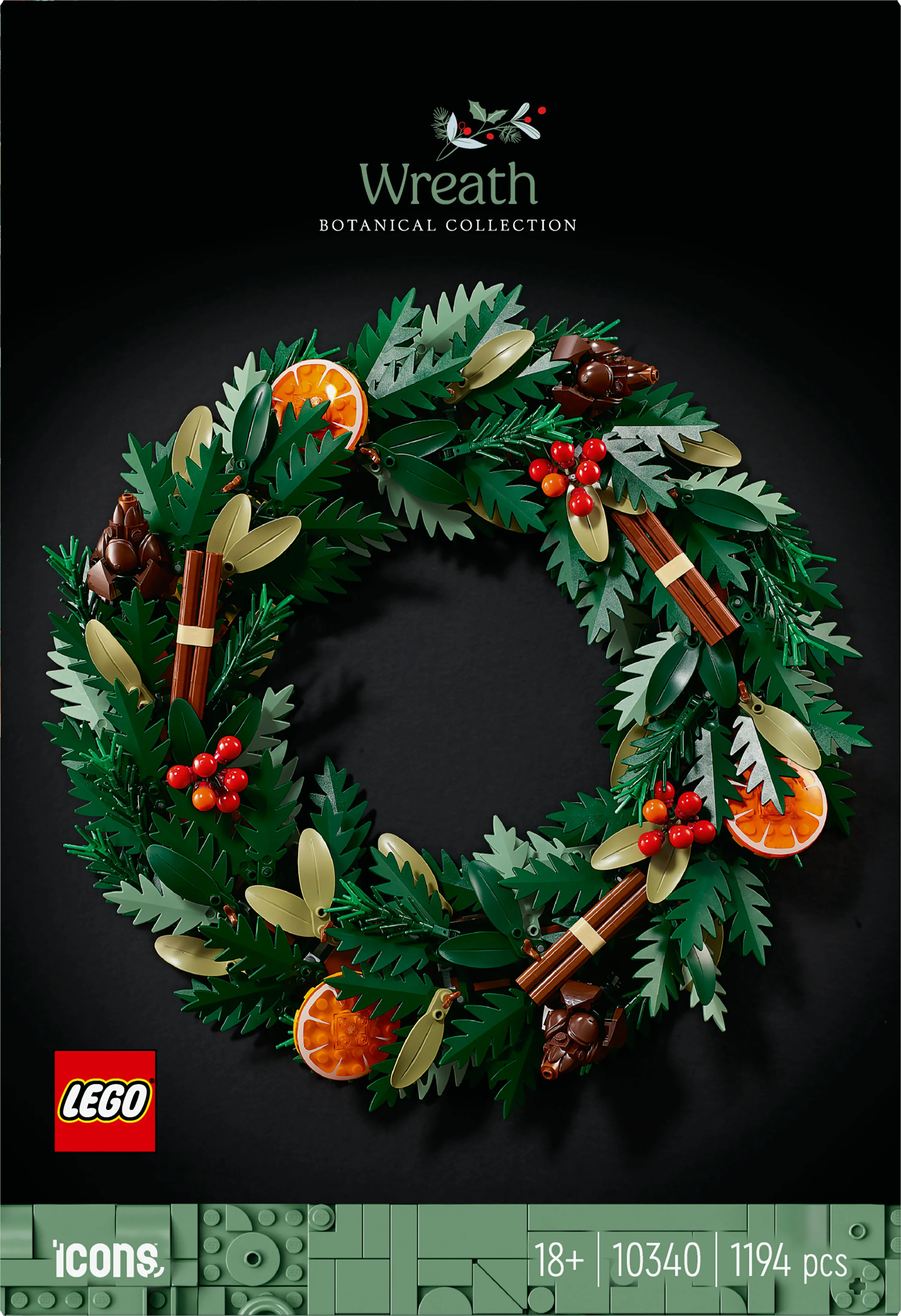 LEGO Icons Wreath 10340