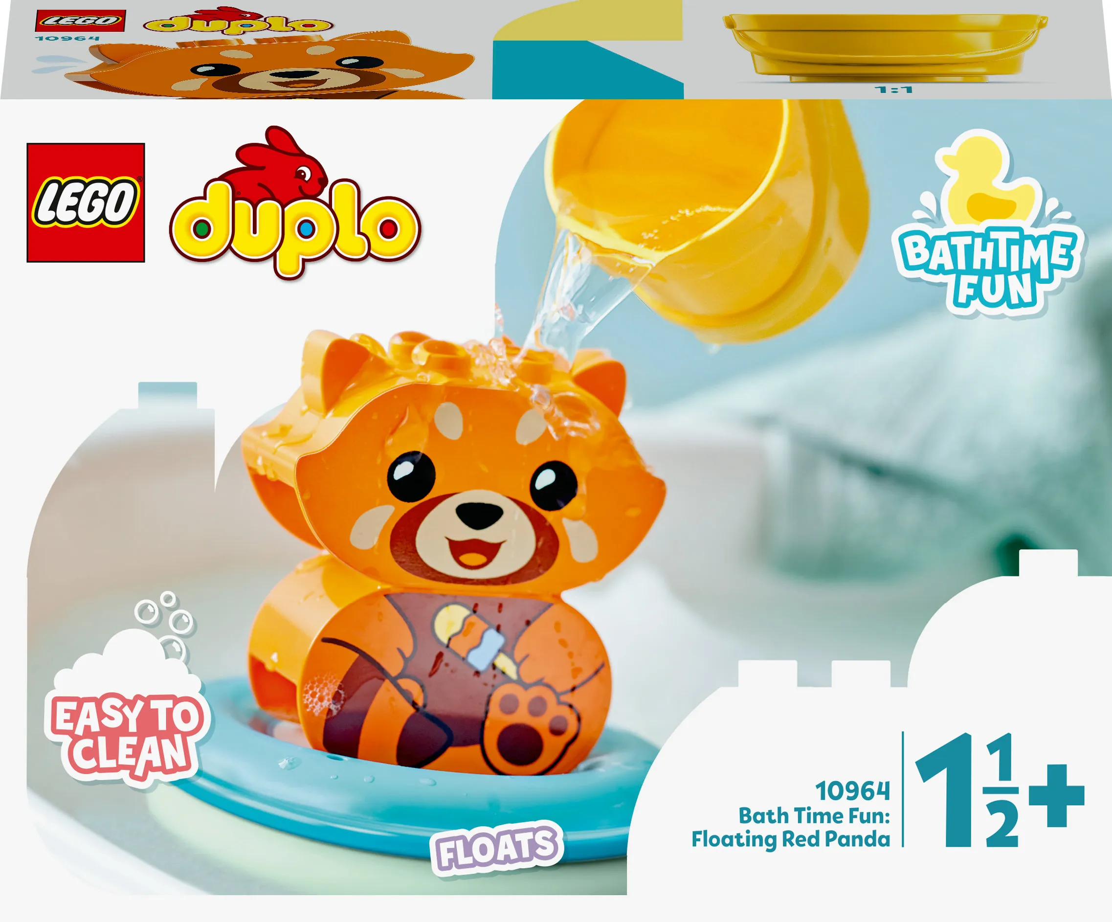 Lego Duplo My First Bath Time Fun: Floating Red Panda 10964