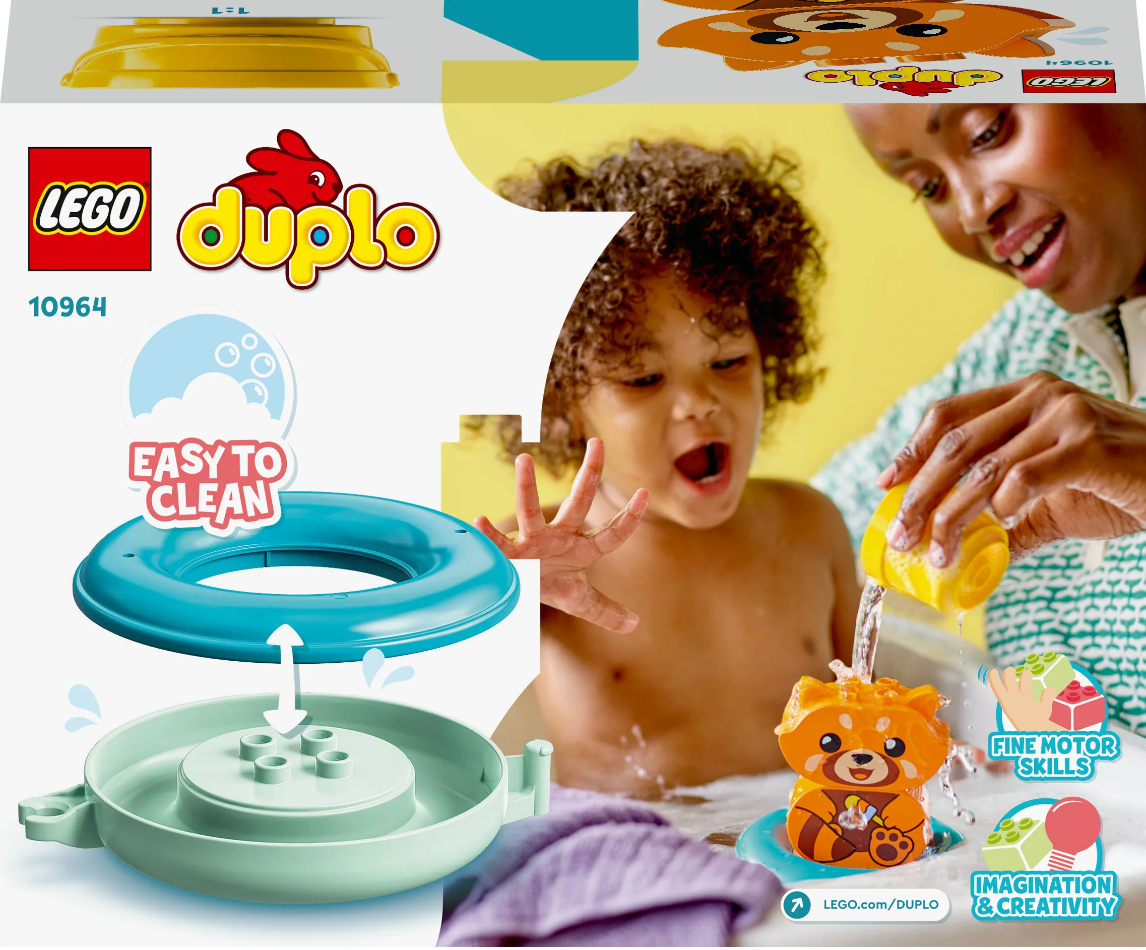 Lego Duplo My First Bath Time Fun: Floating Red Panda 10964