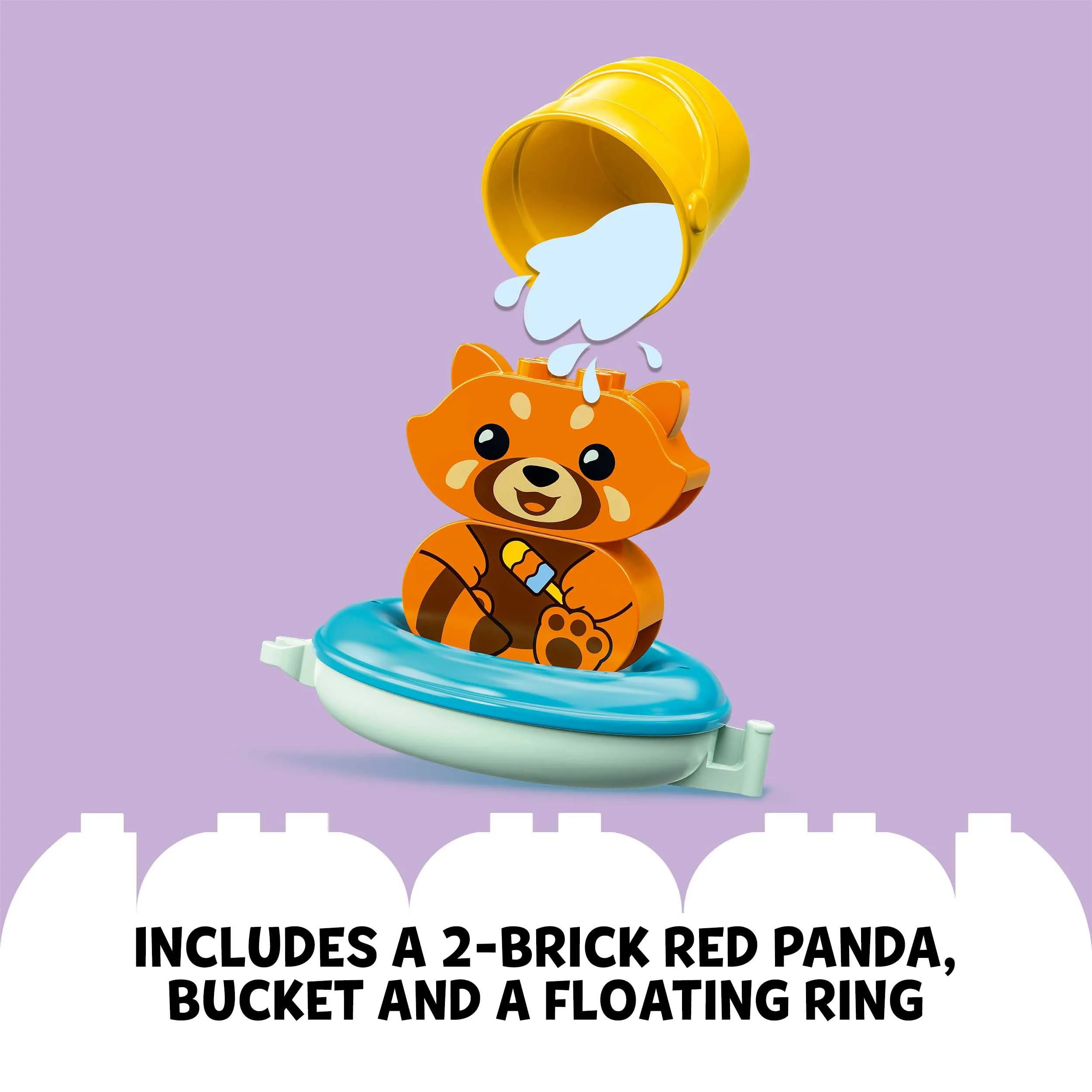 Lego Duplo My First Bath Time Fun: Floating Red Panda 10964