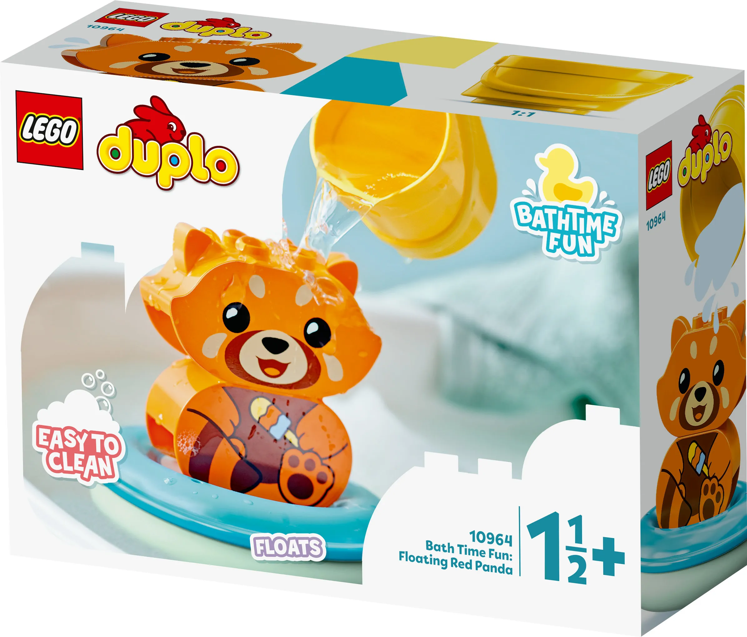 Lego Duplo My First Bath Time Fun: Floating Red Panda 10964
