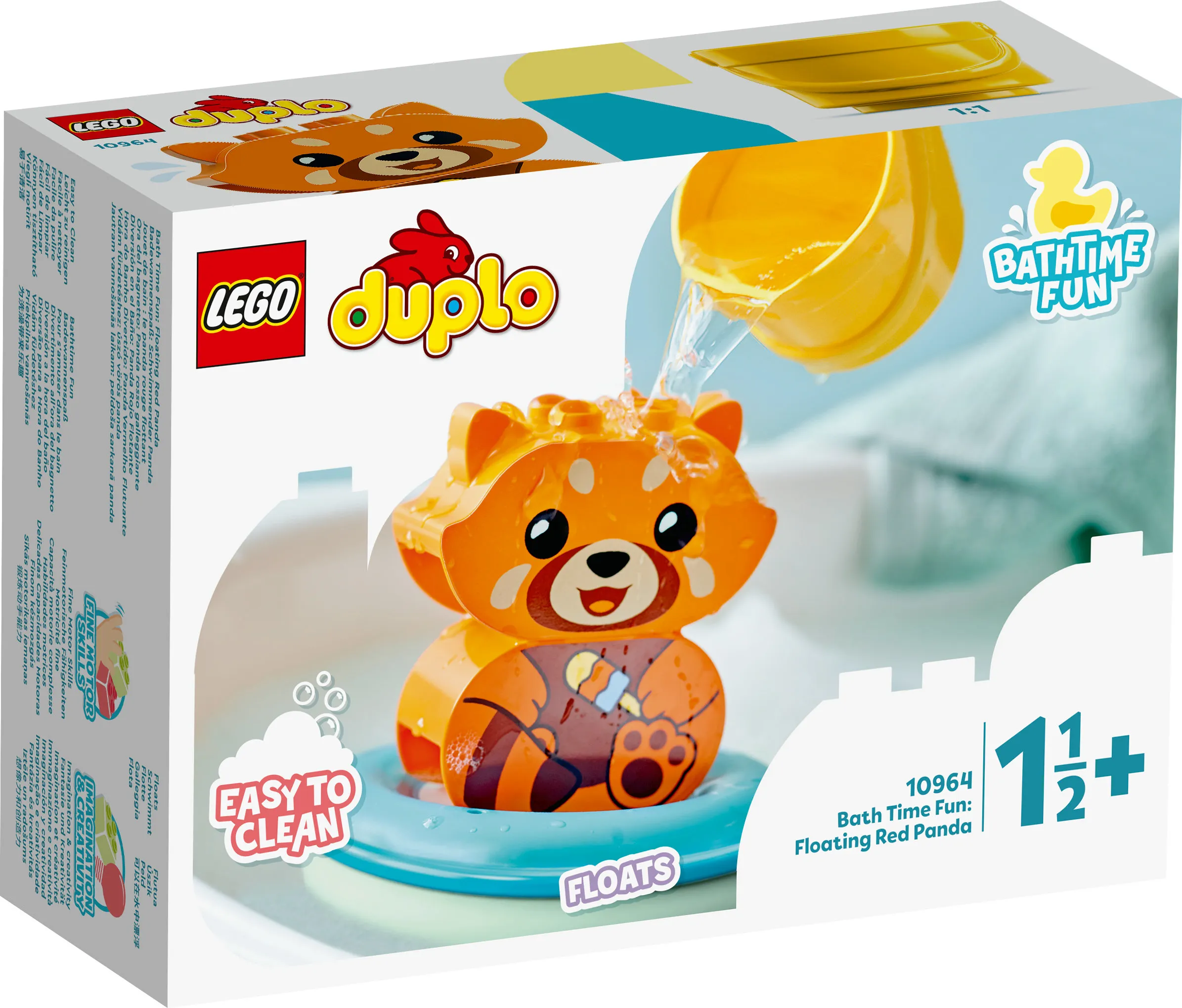 Lego Duplo My First Bath Time Fun: Floating Red Panda 10964
