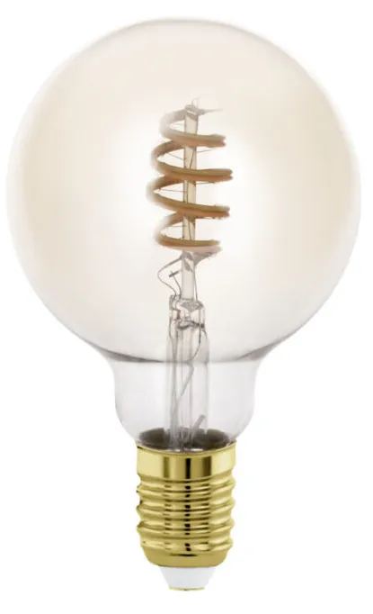 EGLO E27 LED-Z Matter G95 - Smart LED Globe Bulb, Amber