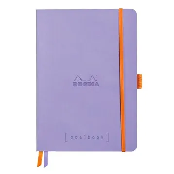 Rhodia Goalbook soft iris A5 dot ivory