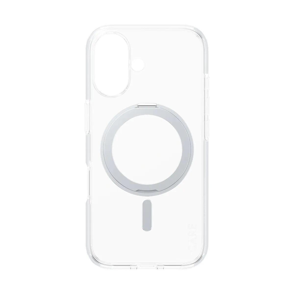 Care by PanzerGlass iPhone 16 MagSafe Kickstand skal Silver