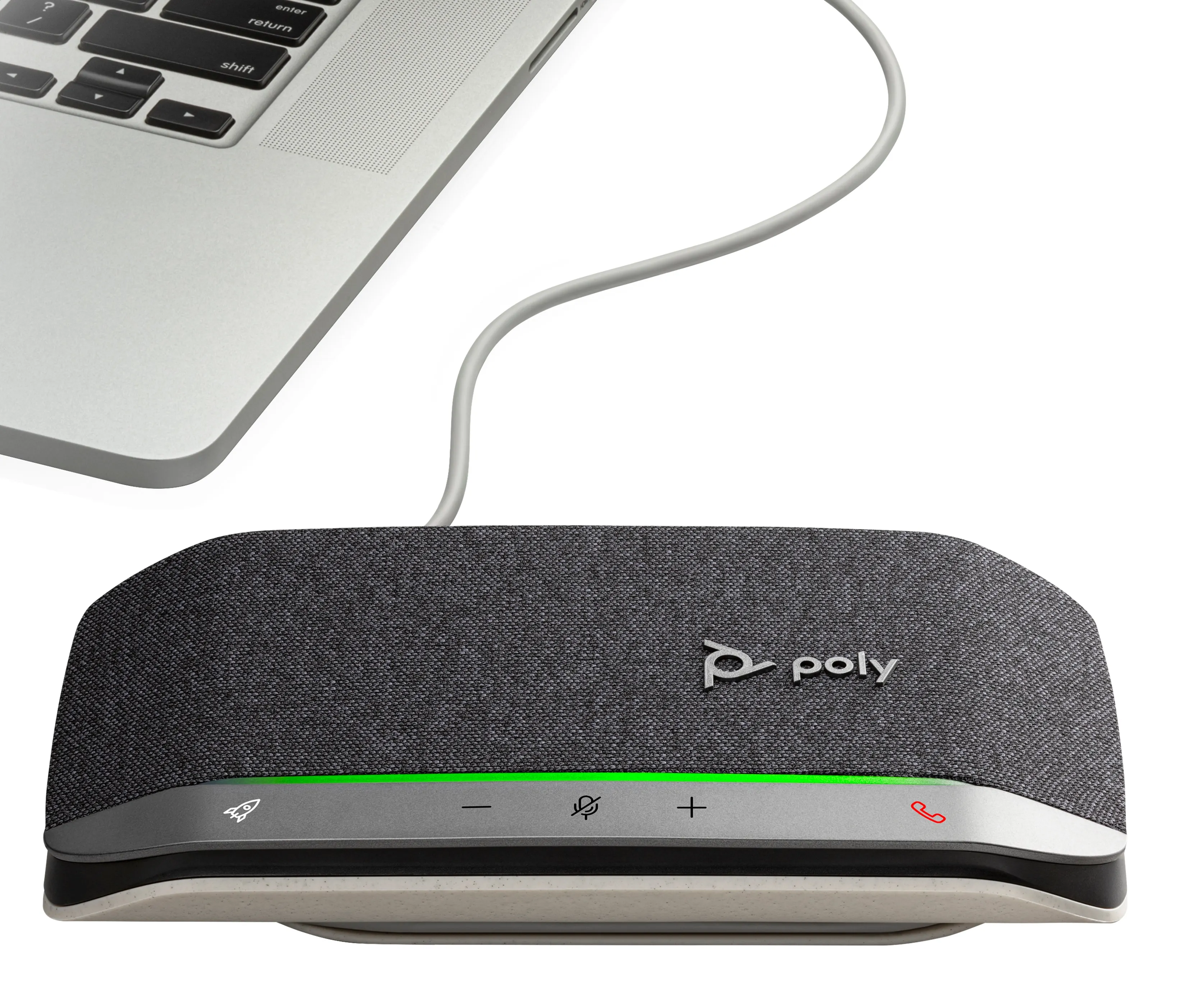 Poly Sync 20 | Personal, USB/BT Älykäs Kaiutinpuhelin | USB-A | Harmaa