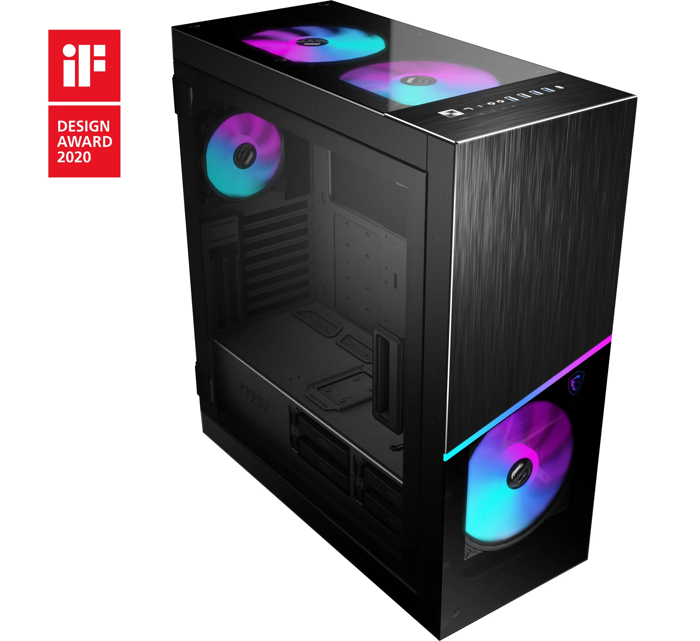 MSI MPG SEKIRA 500X Mid Tower case, window, Black MSI MPG SEKIRA 500X Mid Tower case, window, Black
