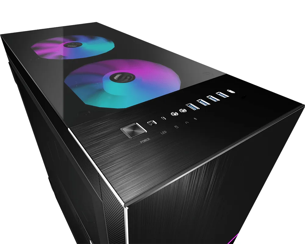 MSI MPG SEKIRA 500X Mid Tower case, window, Black MSI MPG SEKIRA 500X Mid Tower case, window, Black