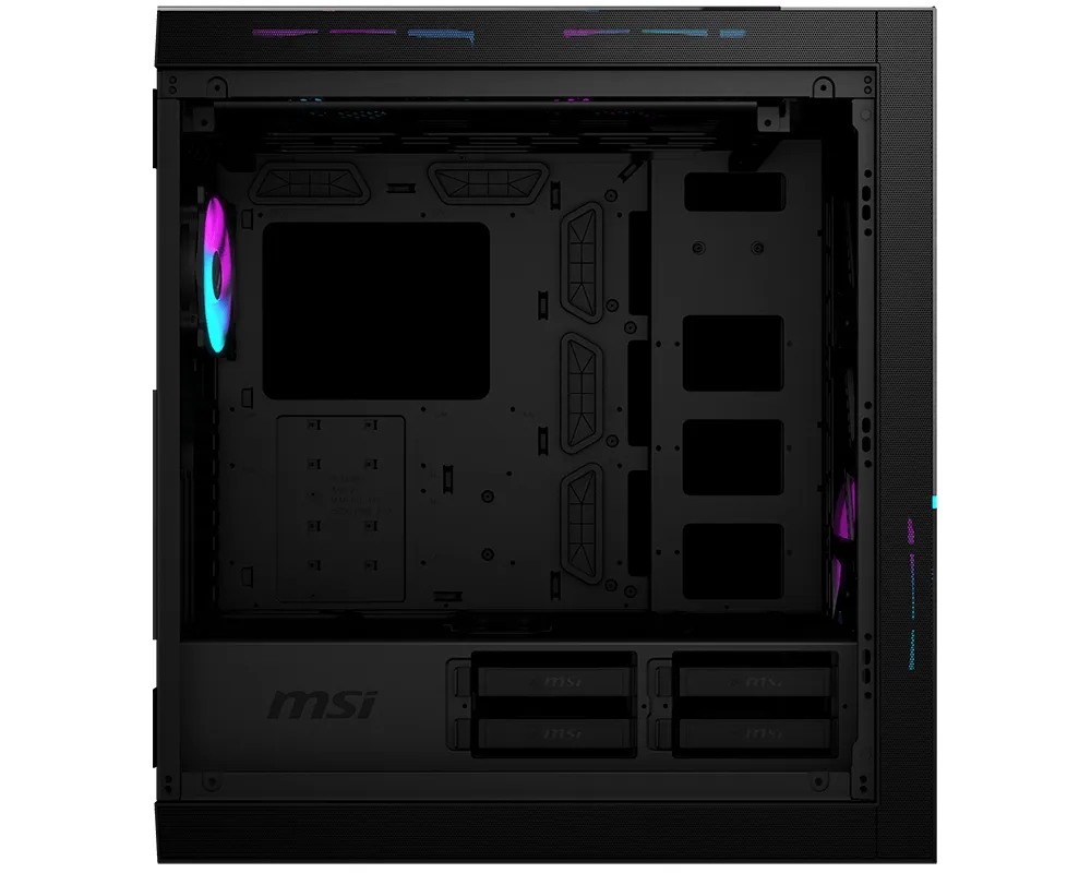 MSI MPG SEKIRA 500X Mid Tower case, window, Black MSI MPG SEKIRA 500X Mid Tower case, window, Black