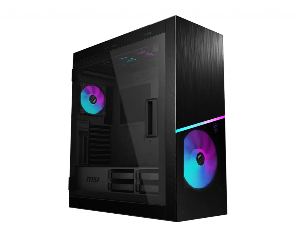 MSI MPG SEKIRA 500X Mid Tower case, window, Black MSI MPG SEKIRA 500X Mid Tower case, window, Black