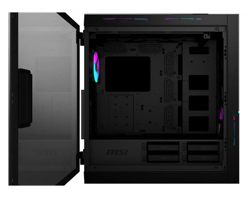 MSI MPG SEKIRA 500X Mid Tower case, window, Black MSI MPG SEKIRA 500X Mid Tower case, window, Black