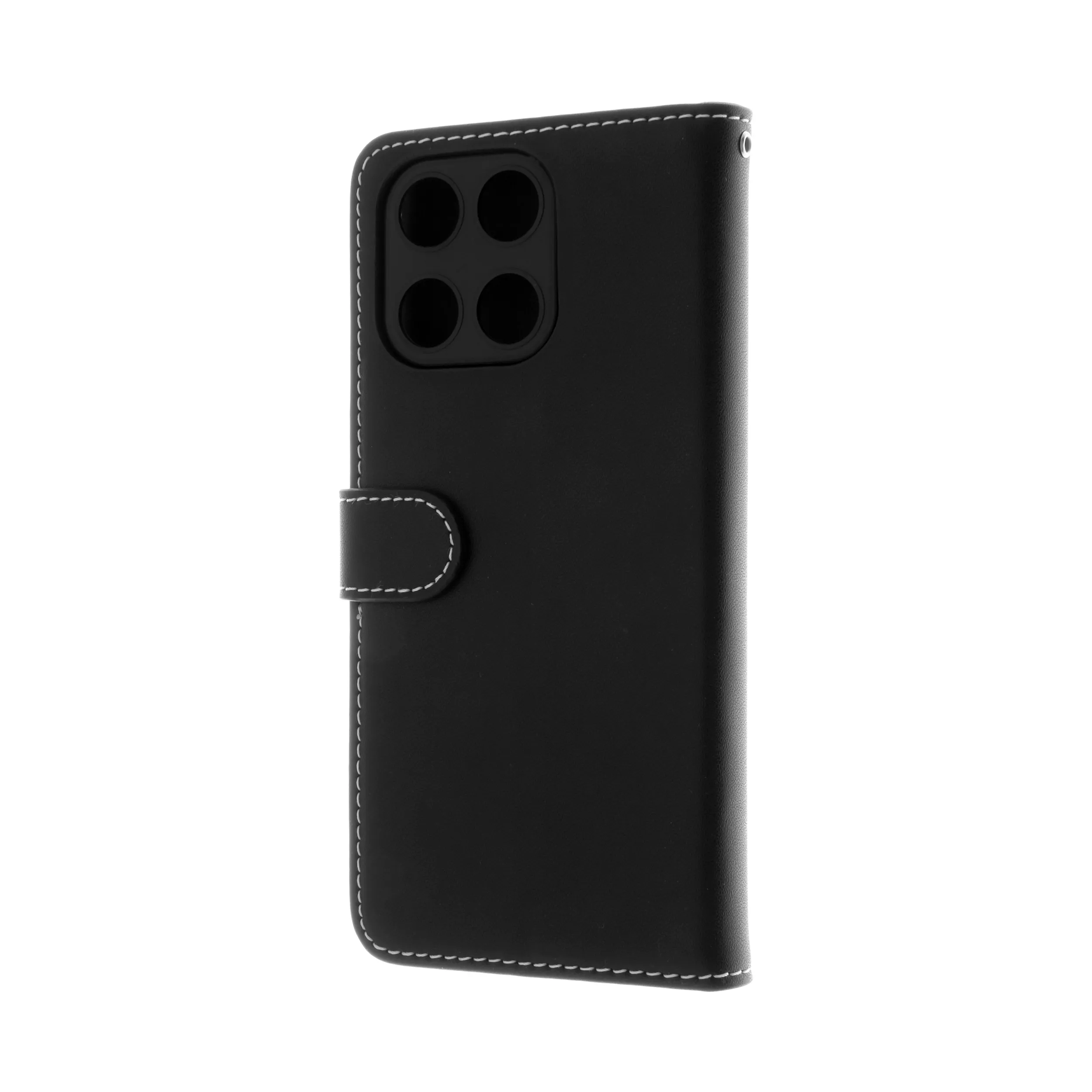 Insmat Flip Case, Honor X6a - Wallet Case, Black