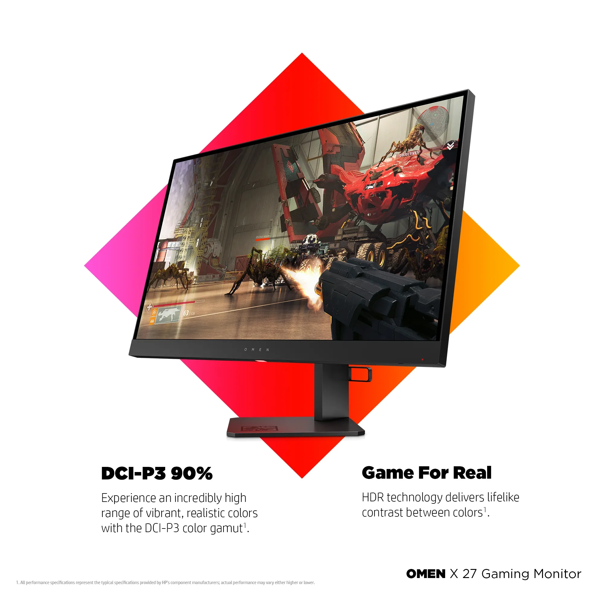 HP 27&quot; Omen X 240Hz, QHD, TN - gaming monitor